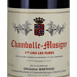 Domaine Ghislaine Barthod - Chambolle Musigny "Fuées" 2011