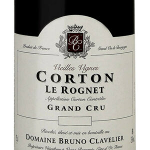 Domaine Bruno Clavelier Le Rognet Corton Grand Cru 2013
