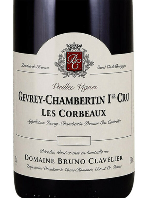 Domaine Bruno Clavelier - Gevrey Chambertin 1er Cru "Corbeaux" 2014
