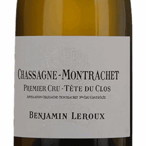 Domaine Benjamin Leroux - Chassagne Montrachet "Tête du Clos" 2022