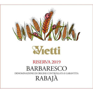 Vietti "Riserva Rabaja" - Italy Barbaresco 2019