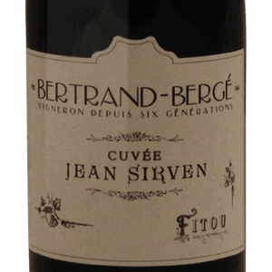 Domaine Bertrand Berge Fitou Jean Sirven 2020