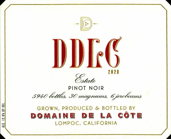 Domaine de la Cote DDLC Estate Pinot Noir 2022