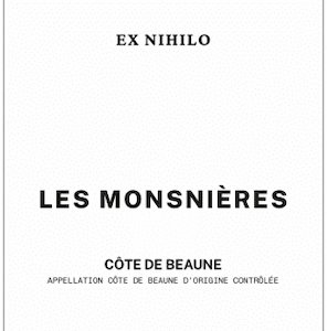 Ex Nihilo 'Les Monsnieres' Cote de Beaune 2023