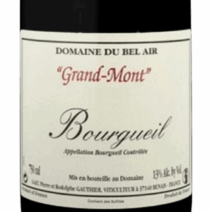 Domaine du Bel Air "Grand Mont" - Bourgueil 2021
